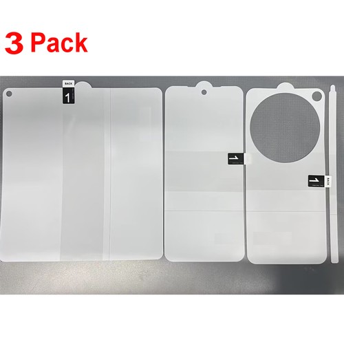 Pellicola protettiva idrogel TPU morbida trasparente aperta per OnePlus (anteriore+posteriore+lato) - Foto 4 di 6