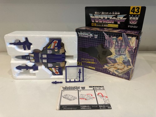 G1 Takara Hasbro Transformers Triplechanger Blitzwing 43 MIB ( Made in Japan) - Picture 7 of 12