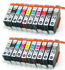 PGI-72 Ink Cartridges + smart chip for Canon Pixma PRO-10 PRO-10S Printer