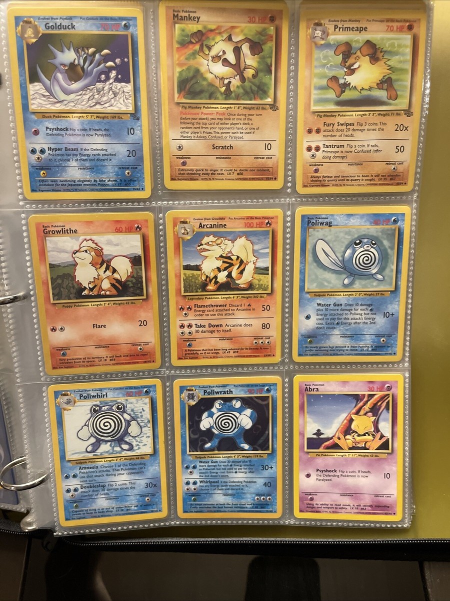 Vintage original 151 pokemon cards complete set + 2 GRADED