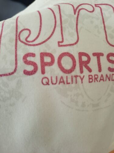 ** Esprit Sports T-Shirt weiß Gr. 40 mit pinkfarbener Schrift ** - Bild 3 von 3