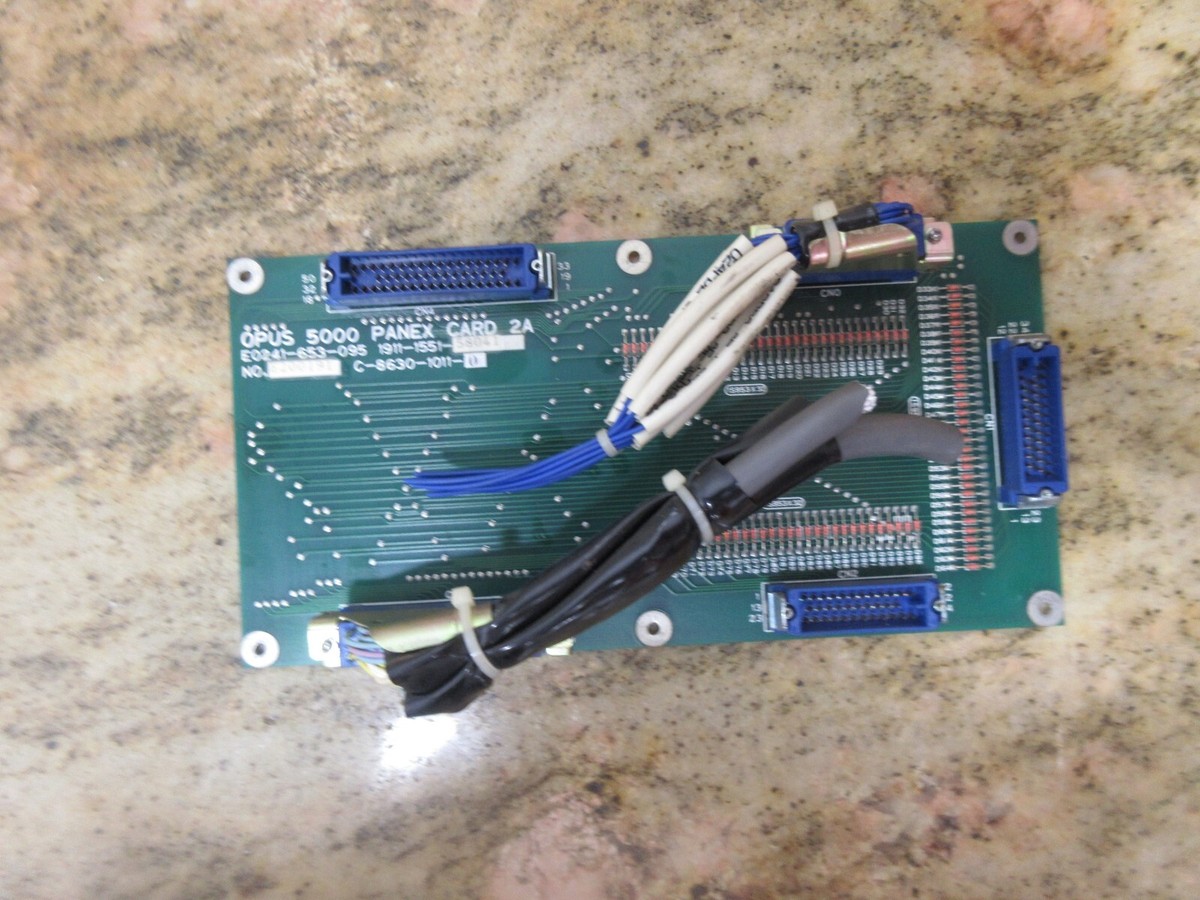 OKUMA OPUS 5000 PANEX CARD 2A E0241-653-095 1911-1551-58041 OKUMA OPUS 5000 PANEX CARD 2A E0241-653-095 1911-1551-58041