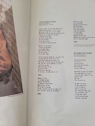 Whitney Houston Sheet Music Guitar I'm Your Baby Tonight 1991 - Picture 14 of 22