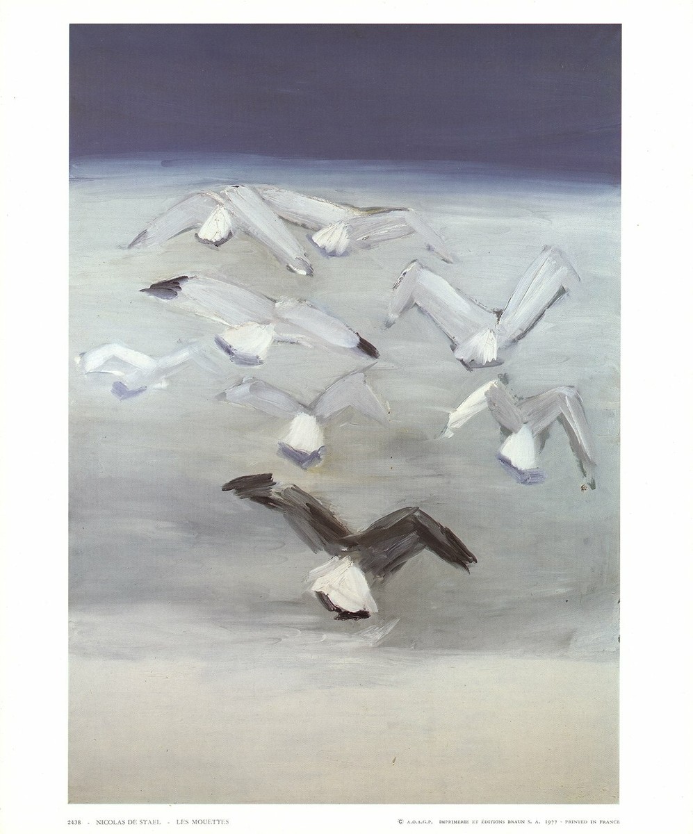 NICOLAS DE STAEL Seagulls 11.25