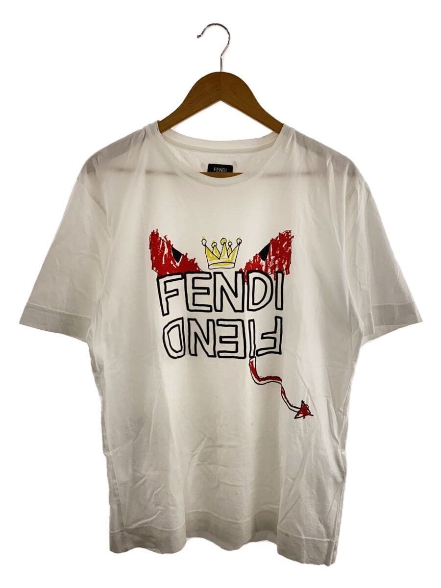 Fendi Fiend T Shirt T-Shirt Fendi, Fesyen Pria, Pakaian Atasan Di
