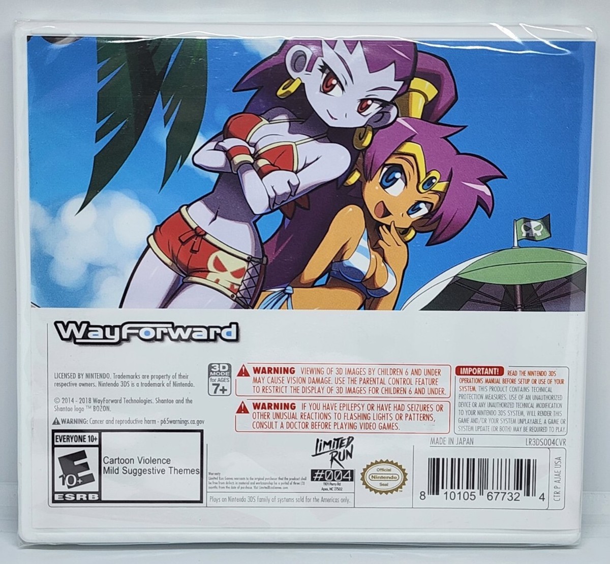Shantae and the Pirate's Curse Nintendo 3DS Limited Run