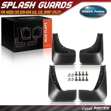 4x Splash Guards Mud Flaps for Mazda CX-5 2013-2016 Front&Rear Passenger Driver