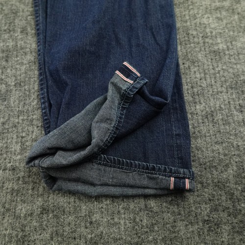 Taylor Stitch Jeans Mens 35 Blue Denim Selvedge Button Fly Casual Preppy- - Picture 5 of 14