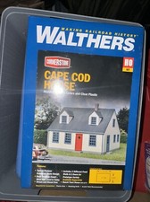 HO Walthers Cornerstone 933-3776 Cape Cod House Building Kit New Sealed