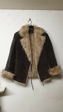 Betty Jackson Pieces Sheepskin Suede Skin Size Uk 10 / 36 Eur