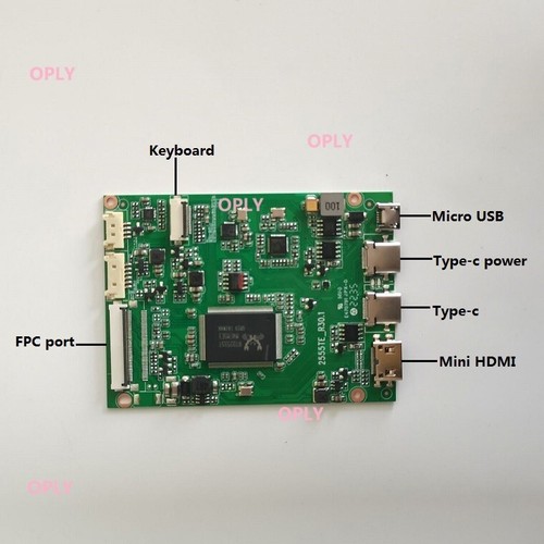 Per B156HTN03.8 B156HTN03.9 Type-C mini scheda controller HDMI USB-C EDP 1080P - Foto 2 di 6