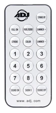 American DJ ADJ UC IR Universal Infrared Remote For ADJ Lighting Fixtures