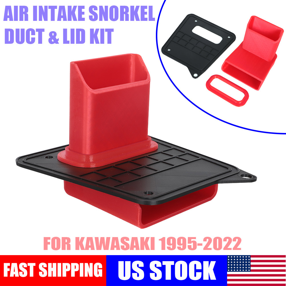 Air Intake Snorkel Duct & Lid Kit For Kawasaki KLX 250, KLX300