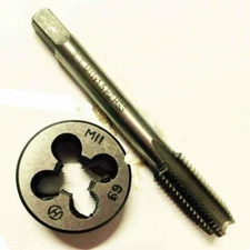 1set  HSS M11 x 0.75 mm Right Hand Tap and Die Metric Threading Tool set
