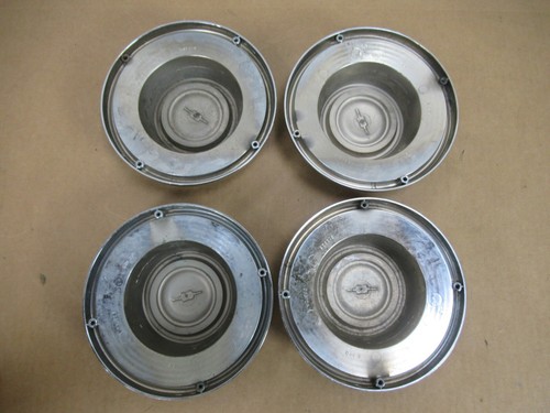 68-72 Chevy C / K 10 20 30 Truck OEM Wheel Rim Center Hub Cap Hubcap SET of (4) - Picture 22 of 24