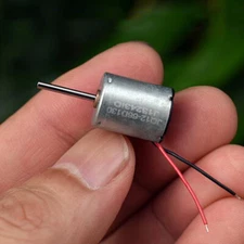 Mini 6-pole Rotor 12mm*15mm Micro Round Electric Motor DC6V 8400RPM Large Torque