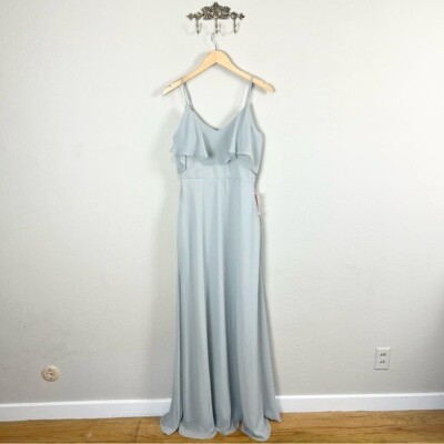 birdy grey jane pale blush large nwt dress (405118477675),