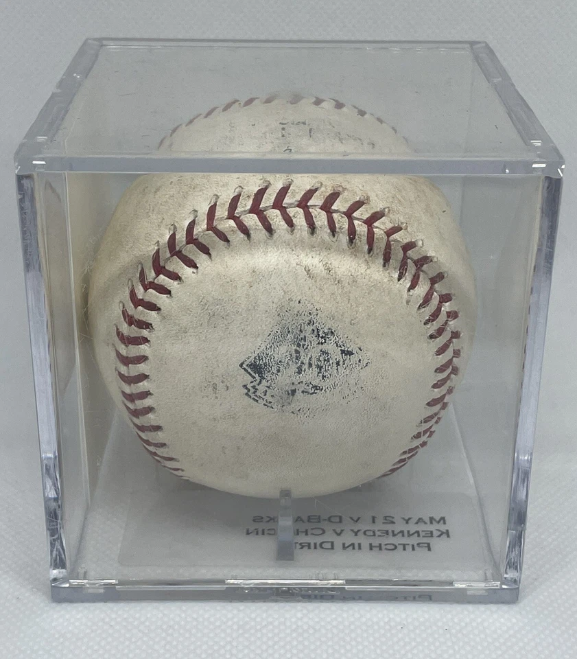 Certified COLORADO ROCKIES 20th Anniversary Game Used OML Baseball! Chachin! - Image 3 of 4