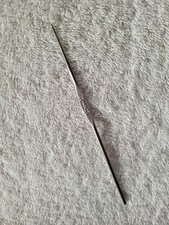 Vintage Used Hero Crochet Hook Made In Japan Size 10 Metal Silver