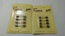 1982 Houseworks Miniatures Fuses #2216 1500 Milliamperes 2 Pack of Four (8PCS)