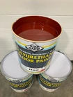 HARD WEARING RED FLOOR PAINT-GARAGE-FACTORY-WAREHOUSE 5 LITRE