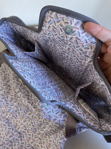 Petunia Pickle Bottom Stroller Caddy in Smoke Swirl Tie Dye - Picture 9 of 10