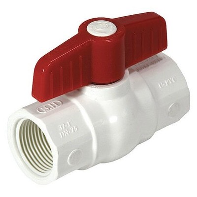 Nds E1420-20 Manual 2-Way Ball Valve,Npt,Pvc
