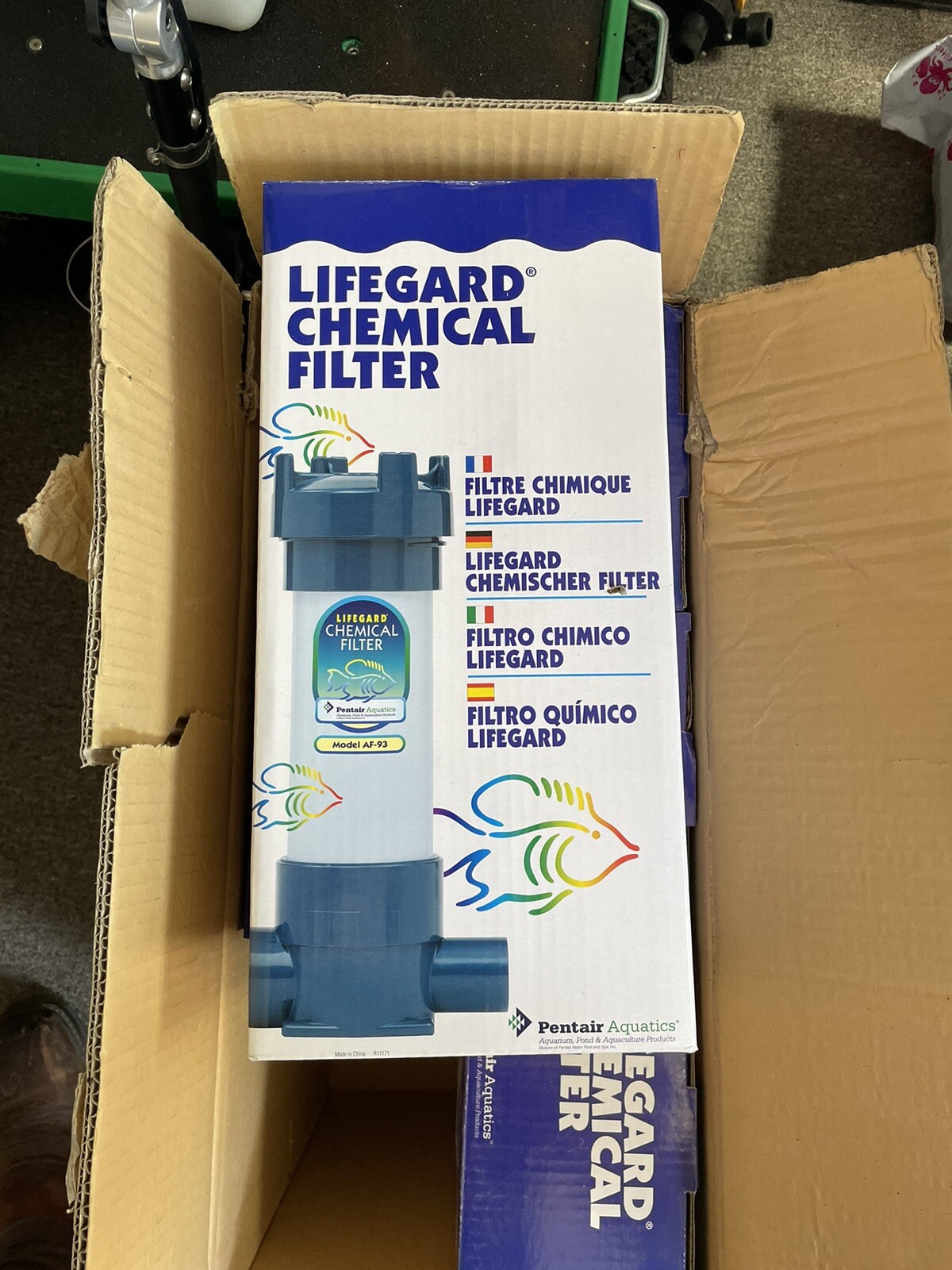 NEW Lifegard AF93, AF93 Chemical Aquarium Filter eBay