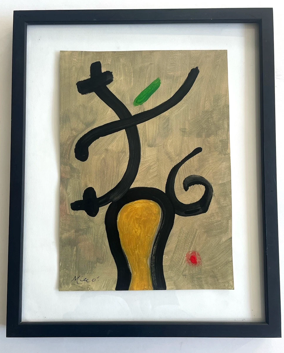 Preços baixos em Pinturas de arte original de Joan miro | eBay