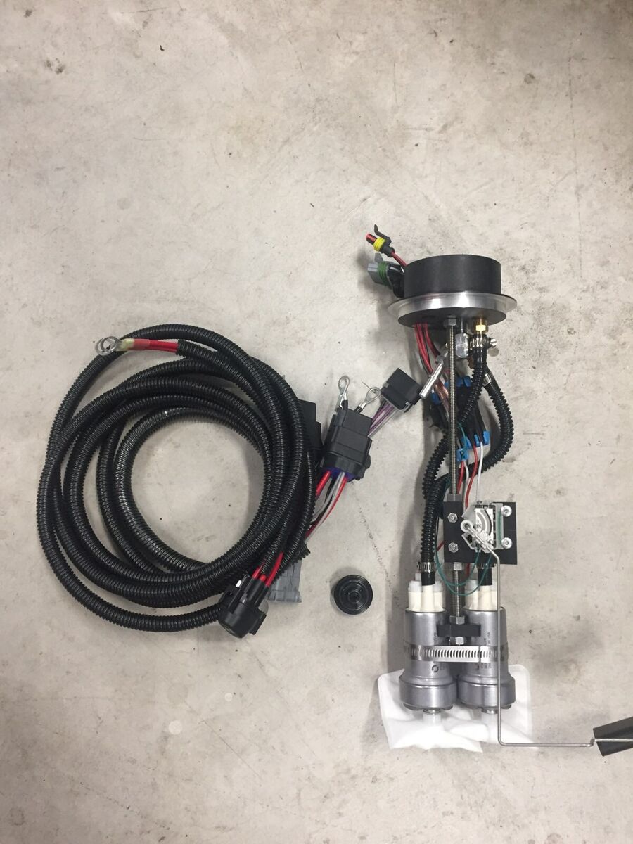 03-13 c5 c6 Chris1313 Racing Dual Fuel Pump 450 Walbro Chevy 03-13 c5 c6 Chris1313 Racing Dual Fuel Pump 450 Walbro Chevy