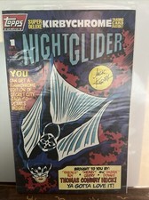 Night Glider #1 (1993 Topps Comics) Sealed with Kirby Chrome Trading Card! Nm