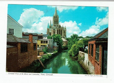 CORNWALL COLOUR POSTCARD BY J. HINDE. 2DC 512 OF TRURO.