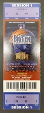 Big Ten Basketball Tournament Ticket 3/10 2005 Michigan Wolverines Sims 25 Stub
