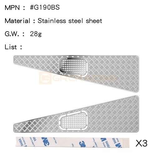 1 Set Bottle Decoration Sheet for 1/8 RC Crawler Car MJX FOR H8H DEFENDER - Picture 11 of 11