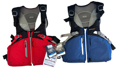 $120 Stohlquist Ebb PFD Life Jacket NWT Sz SM/MD, LG/XL, XXL Blue or Red Men's