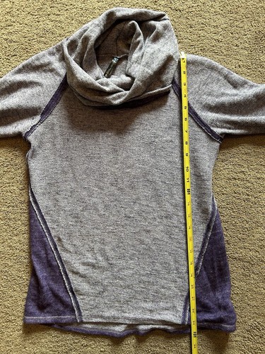 Kuhl Pullover Cowl Neck Sweater Purple Womens Size Small - Picture 4 of 6