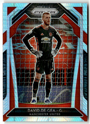 Panini Prizm Premier League 2020-21 No. 1 David De Gea Hyper Prizm