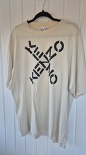Kenzo T-Shirt Herren, Größe L, Weiß