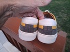 MENS TAFT  FIFTH AVE / JACK  LEATHER & WOOL HANDCRAFTED  SNEAKER SHOES SZ 40/7 — photo 5