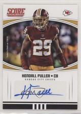 2018 Score Signatures Kendall Fuller #19 Auto 03nw