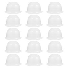 20Pcs Clear Plastic Baseball Cap Form Shaper Hat Storage Stand for Retail Use