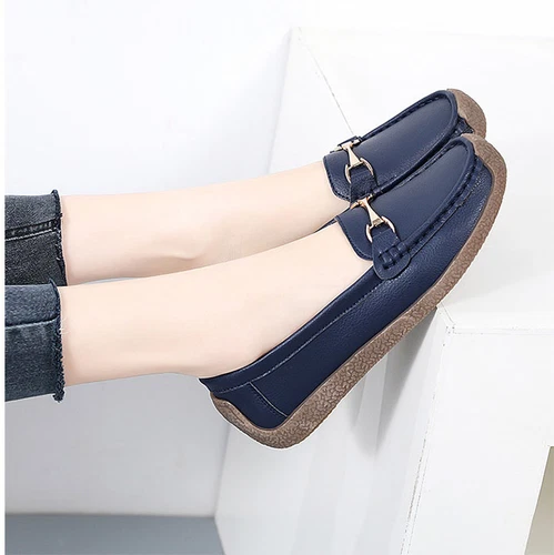Womens Loafers Mocassin Office Work Flat Slip On Shoes Ladies Casual Shoes Size - Bild 38 von 59