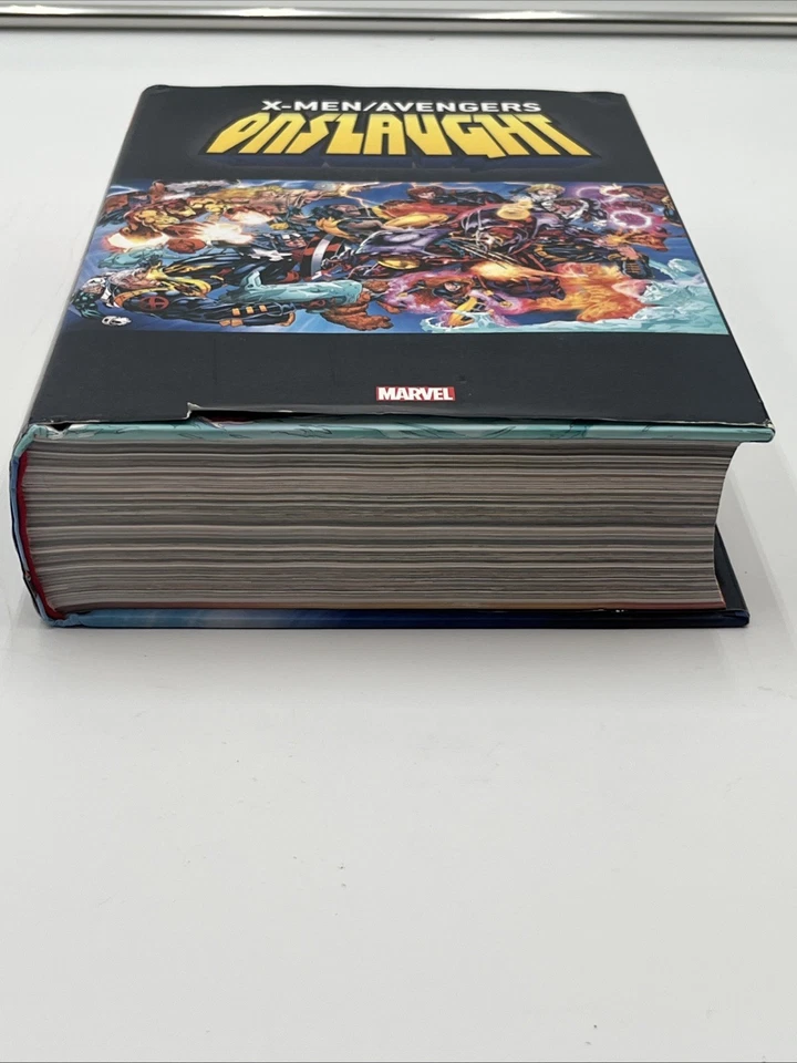 X-Men/Avengers: Onslaught Omnibus, 2015 primera impresión fuera de servicio con chaqueta antipolvo Foto 3 de 4
