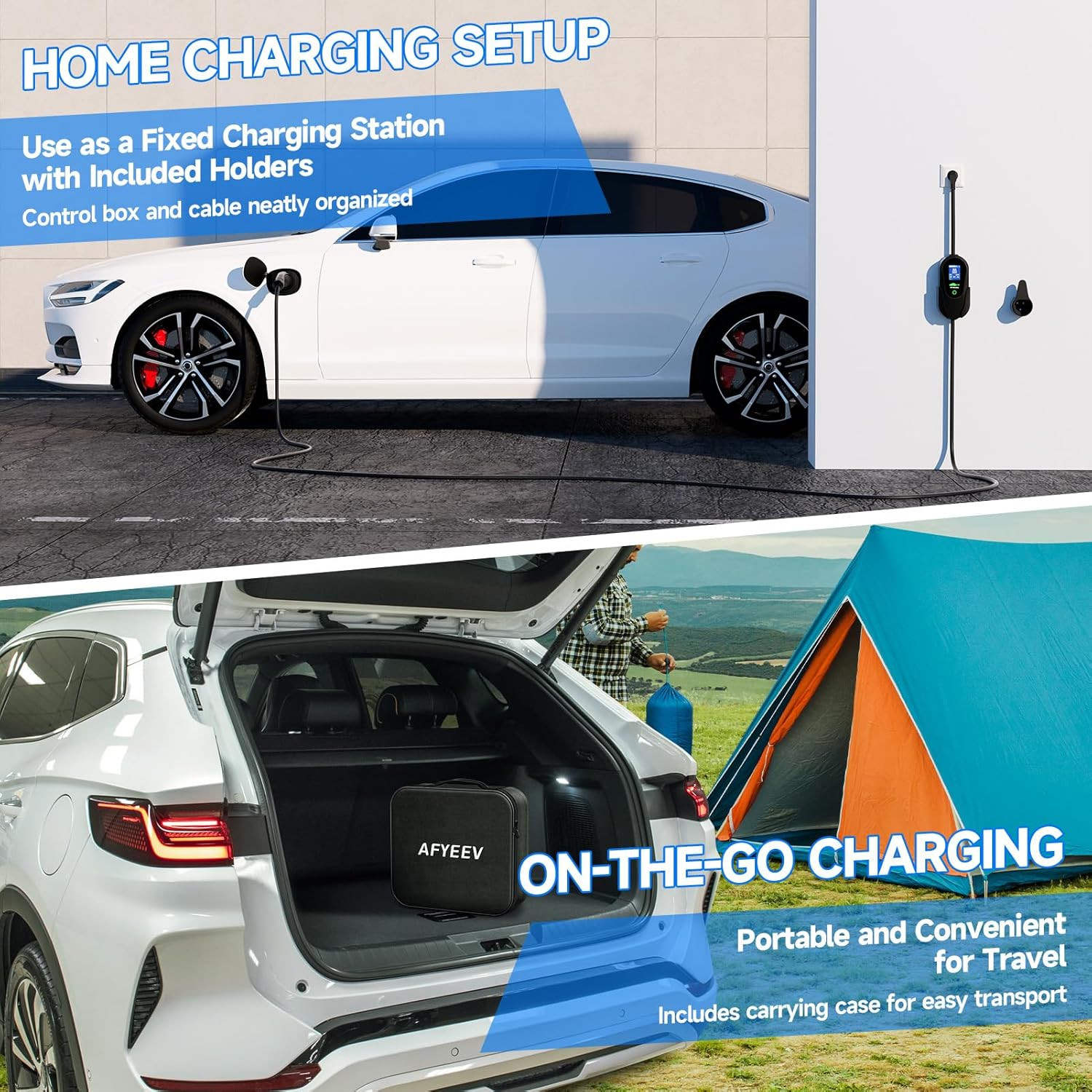 Caricabatteria da Auto Elettrico 3,68 Kw[6 M 6-16 a 1 Fase] Cavo di Ricarica per - Miniatura 5