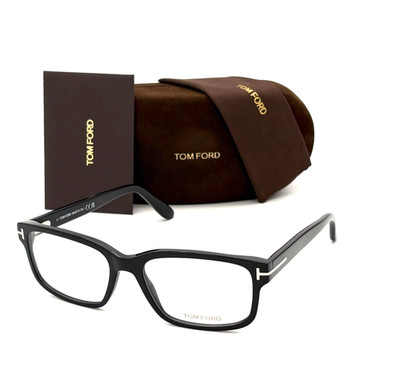 Tom Ford FT5313 001 Black / Clear Lens 55mm Eyeglasses TF5313 | eBay