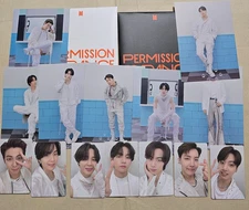 BTS 2025 PERMISSION TO DANCE ON STAGE-LIVE ALBUM ORIGINAL PHOTO CARD & P0STCARD