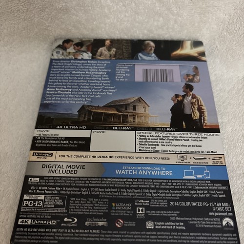 The Prestige (Ultra HD, 2006) Christopher. Nolan Lot I’d 4 Titles Look At Pic - Picture 6 of 9