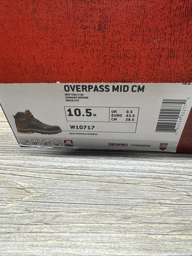 Wolverine Men's Overpass CarbonMAX 6" Mid Boot - 10.5 M New - Picture 2 of 10