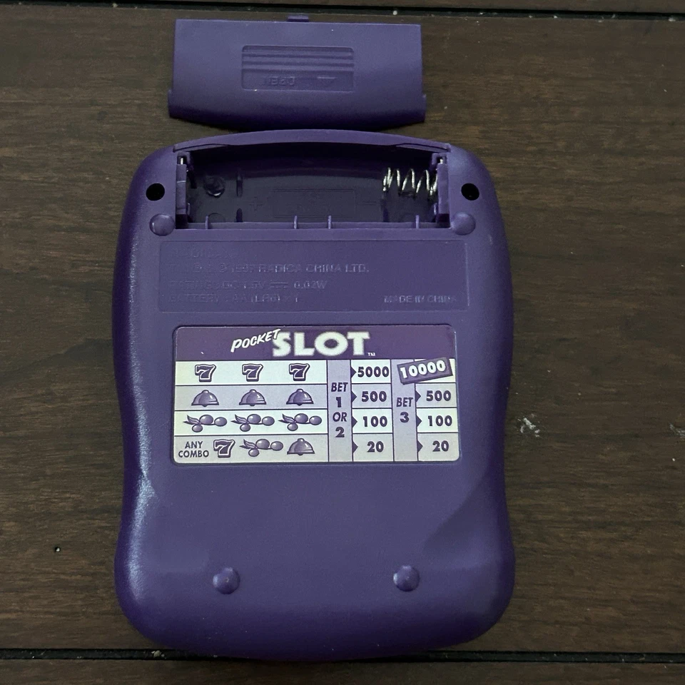 Lote de 6 Juegos Electrónicos Portátil De Colección Tragamonedas Solitario Monopoly Tenis Foto 4 de 4