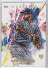 2020 Topps Inception Brock Burke #66 3b3